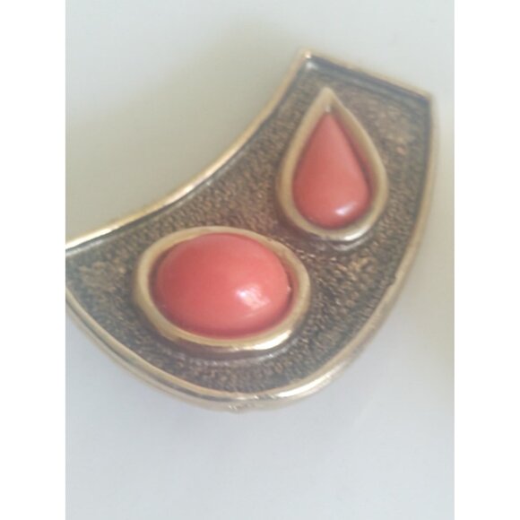 Vintage Dafri Canada Clip on earrings 1940-1950 - Picture 5 of 9